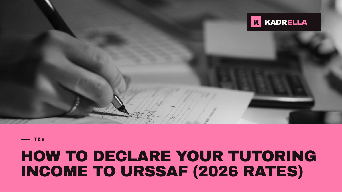 Declaring Your Tutoring Income to URSSAF (2026)