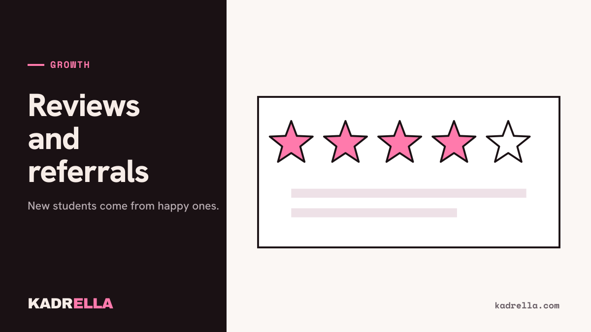 Getting reviews and referrals for your tutoring