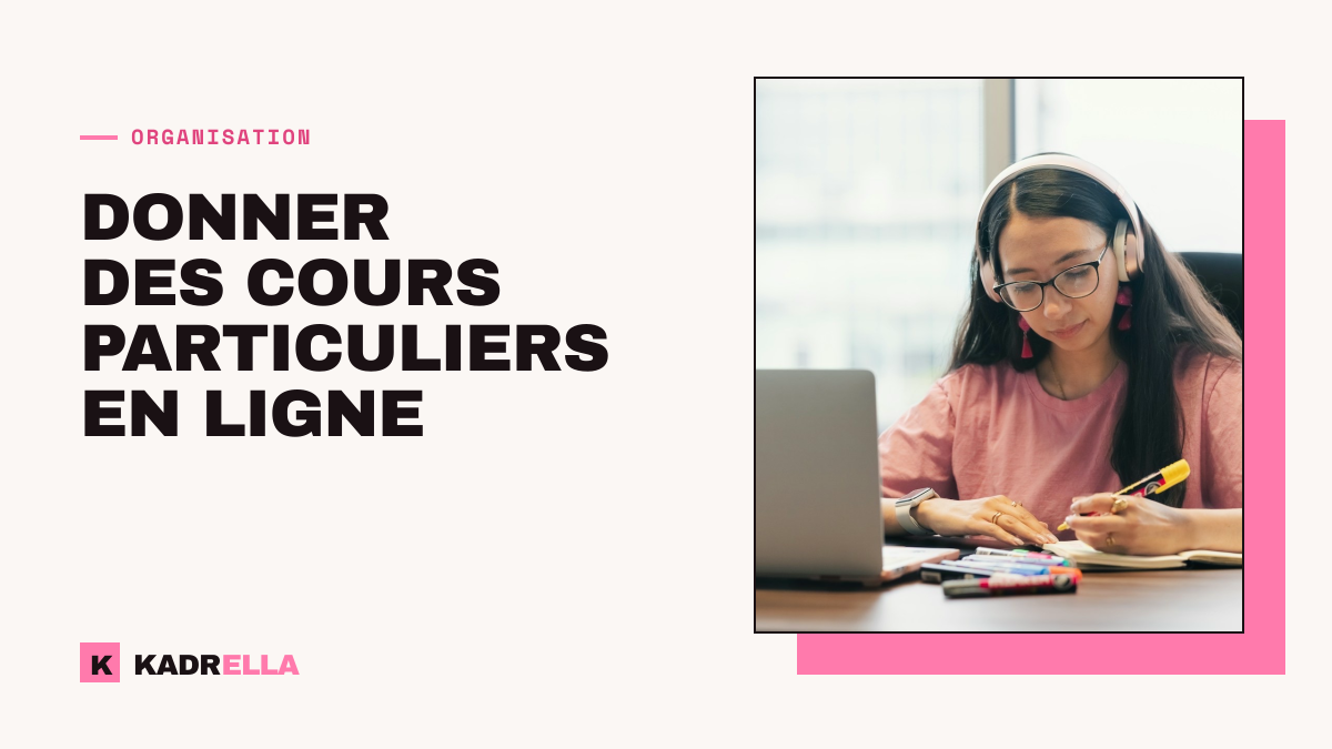 Donner des cours particuliers en ligne