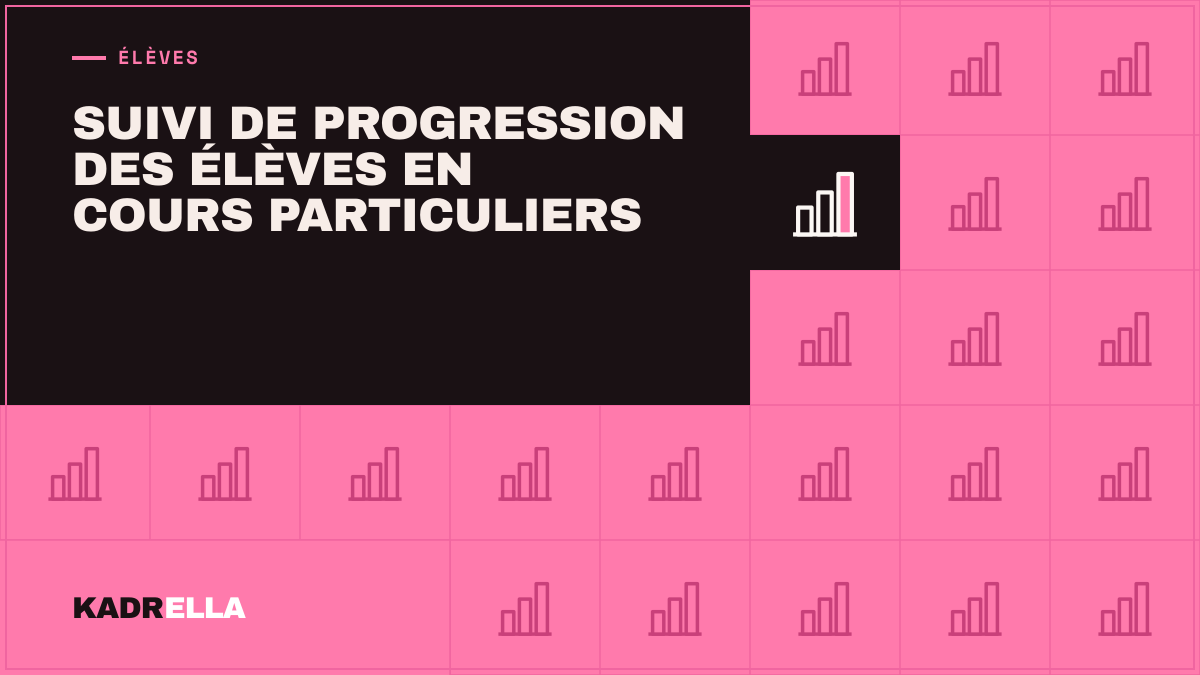 Suivi de progression des élèves en cours particuliers