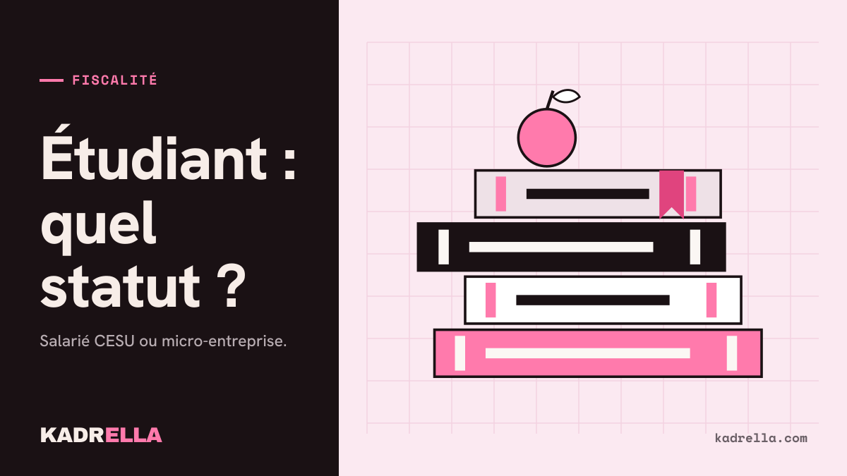 Étudiant et cours particuliers : quel statut ?