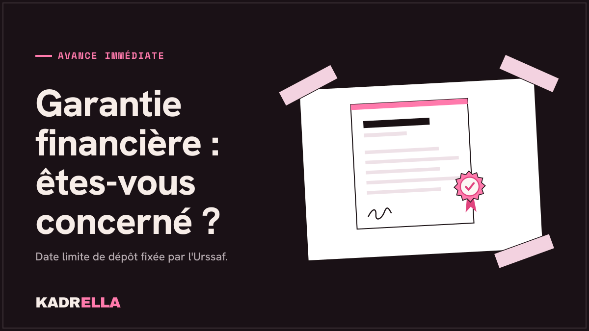Garantie financière avance immédiate : qui la doit ?